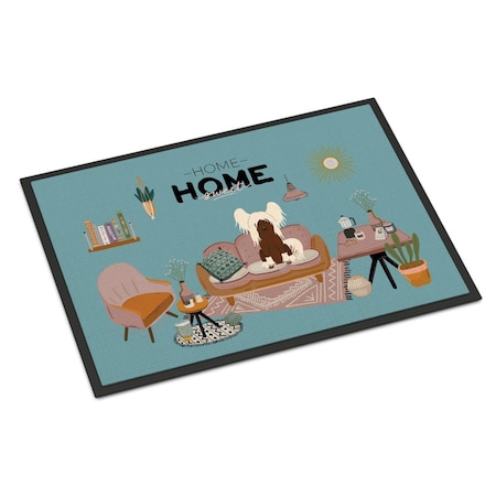 18 X 27 In. Cream Chinese Crested Sweet Home Indoor Or Outdoor Mat